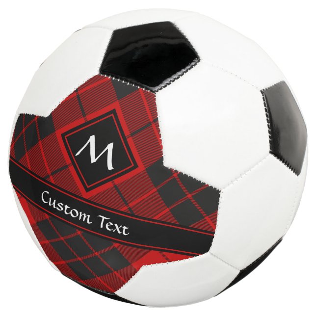 Clan Macleod of Raasay Tartan Soccer Ball (Three Quarter)