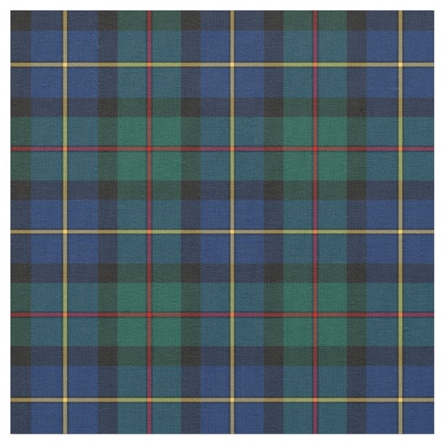 Clan MacLeod of Skye Tartan Fabric (Close Up)