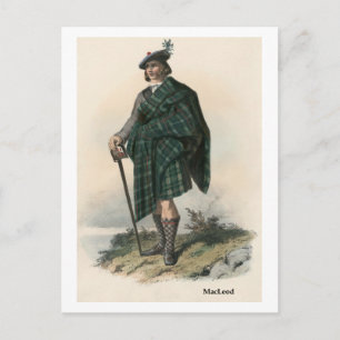 Clan MacLeod Postcard