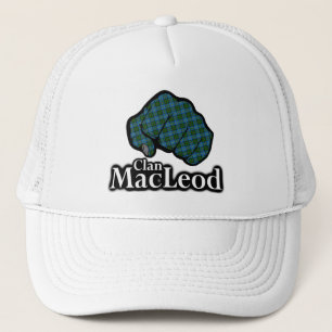 Clan MacLeod Scotland Proud Tartan Fist Trucker Hat