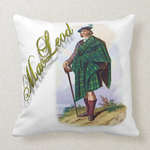 Clan MacLeod Scottish Dream Pillow