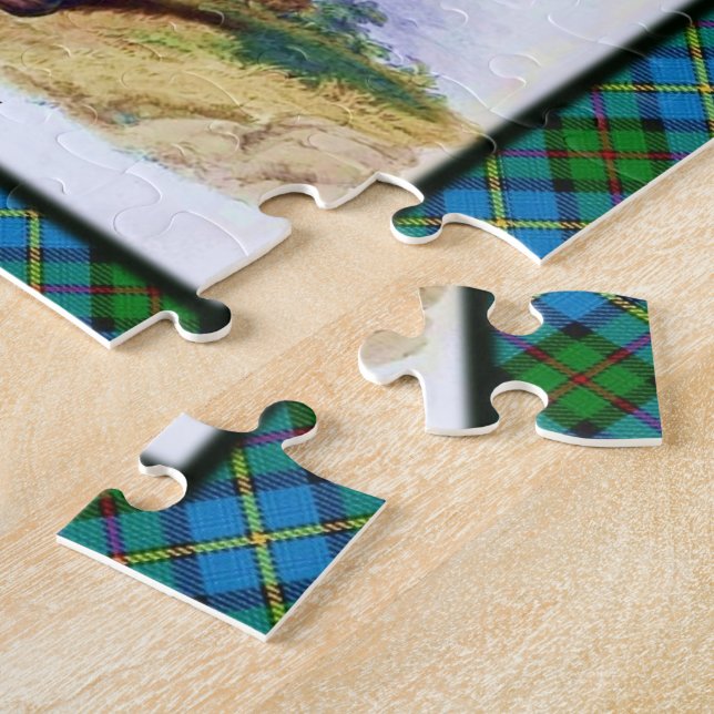 Clan MacLeod Scottish Highland Dreams Jigsaw Puzzle (Side)