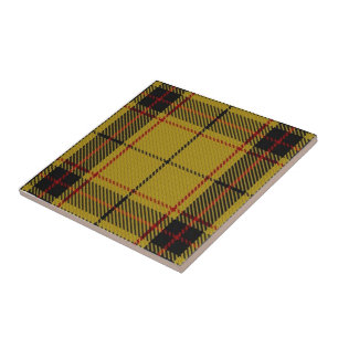Clan MacLeod Snuffbox Tartan Ceramic Tile