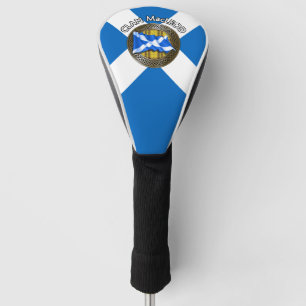 Clan MacLeod Tartan Knot & Flag Golf Head Cover