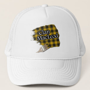 Clan MacLeod Tartan Paint Brush Cap