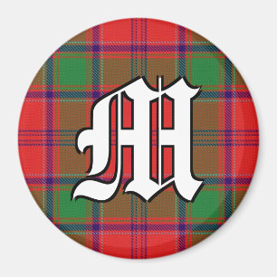 Clan MacLintock Tartan Plaid Accents Magnet
