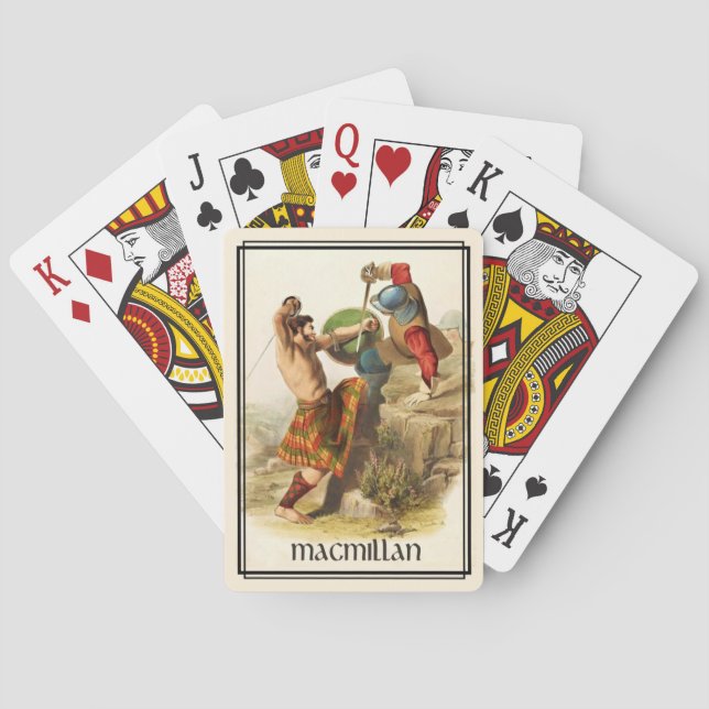 Clan MacMillan Classic Scotland Deck Playing Cards (Back)
