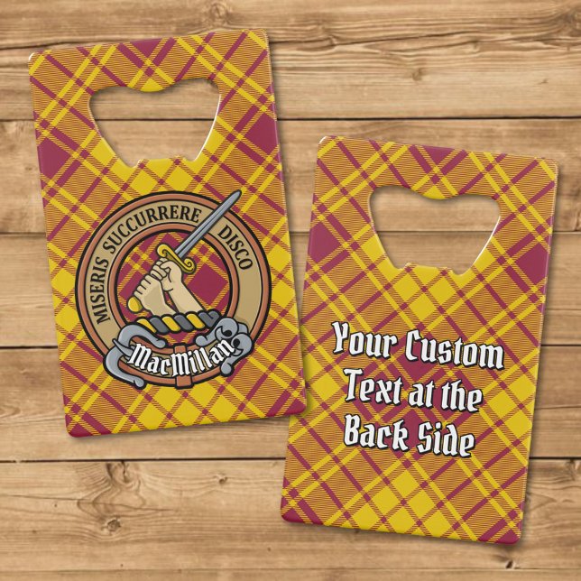 Clan MacMillan Crest over Dress Tartan (Creator Uploaded)