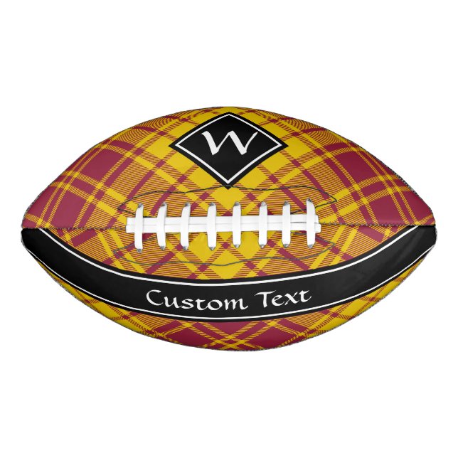 Clan MacMillan Dress Tartan Football (Front)