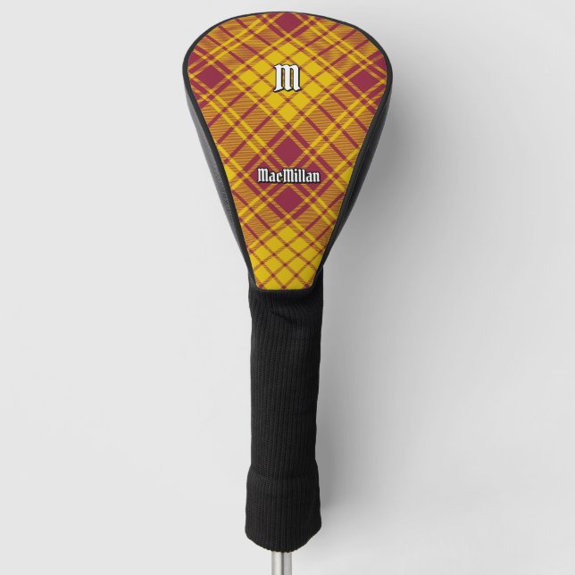 Clan MacMillan Dress Tartan Golf Head Cover (Front)