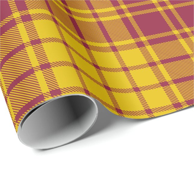 Clan MacMillan Dress Tartan Wrapping Paper (Roll Corner)