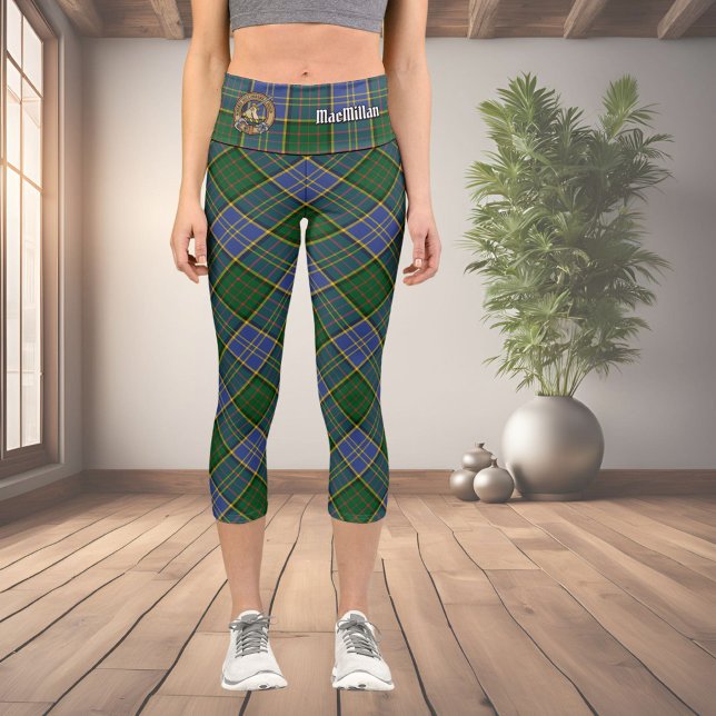 Clan MacMillan Hunting Tartan Capri Leggings (Creator Uploaded)