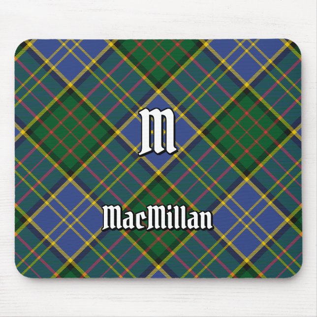 Clan MacMillan Hunting Tartan Mouse Pad (Front)