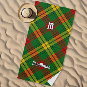 Clan MacMillan Tartan Beach Towel