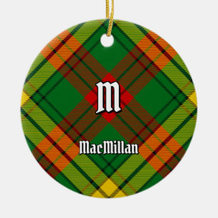 Clan MacMillan Tartan Ceramic Ornament