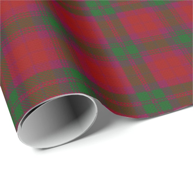 Clan MacNab Scottish Tartan Wrapping Paper (Roll Corner)