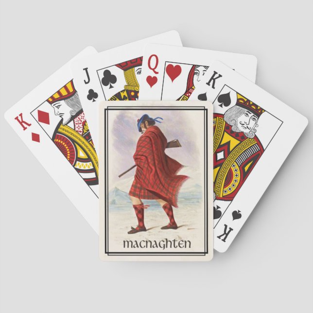 Clan MacNaghten Classic Scotland Deck Playing Cards (Back)