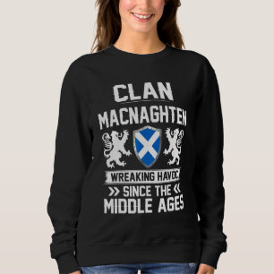 Clan Macnaghten Scottish Family Clan Scotland Wrea Sweatshirt