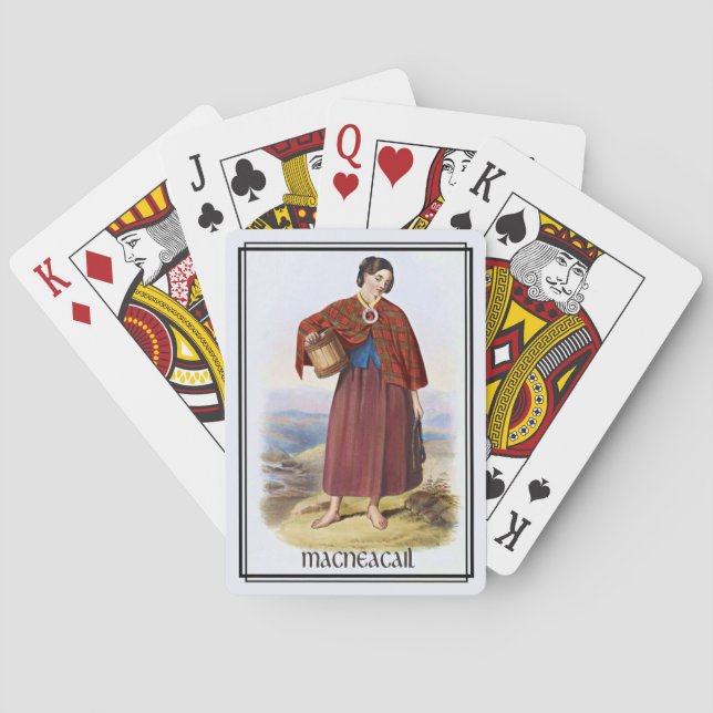 Clan MacNeacail Classic Scotland Deck Playing Cards (Back)