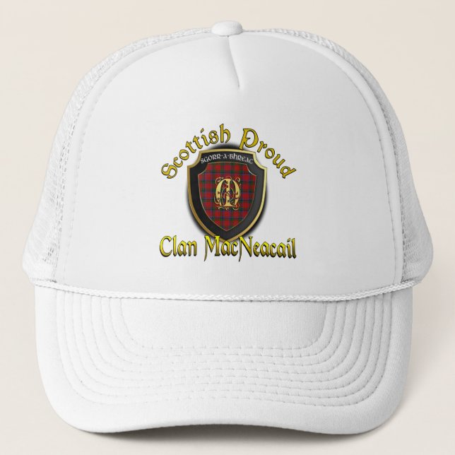 Clan MacNeacail Scottish Dynasty Cap (Front)