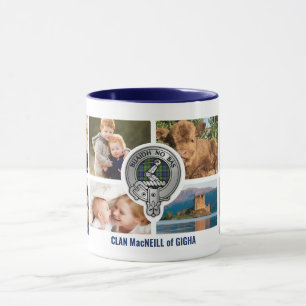 Clan MacNeill of Gigha Personalised Family Mug