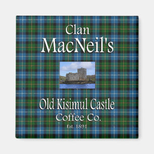 Clan MacNeil's Old Kisimul Castle Coffee Co. Magnet