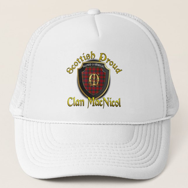 Clan MacNicol Scottish Dynasty Cap (Front)