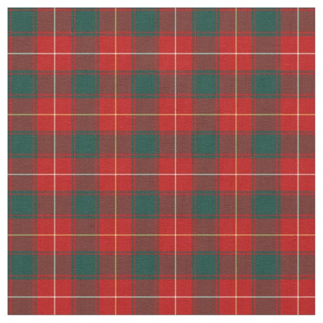 Clan MacPhee - MacFie Tartan Fabric (Close Up)