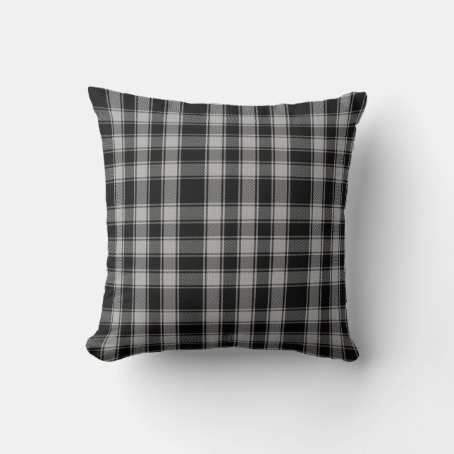 Clan Macphee Scottish Tartan Plaid Pillow (Front)
