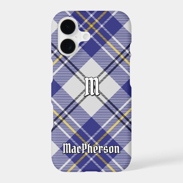Clan MacPherson Blue Dress Tartan (Back)