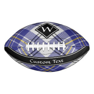 Clan MacPherson Blue Dress Tartan Football