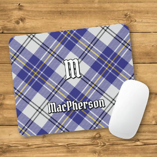 Clan MacPherson Blue Dress Tartan Mouse Pad