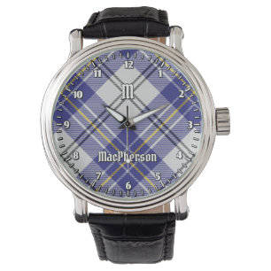 Clan MacPherson Blue Dress Tartan Watch