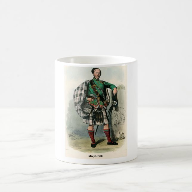 Clan Macpherson Coffee Mug (Center)