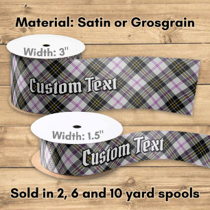 Clan MacPherson Dress Tartan Satin Ribbon