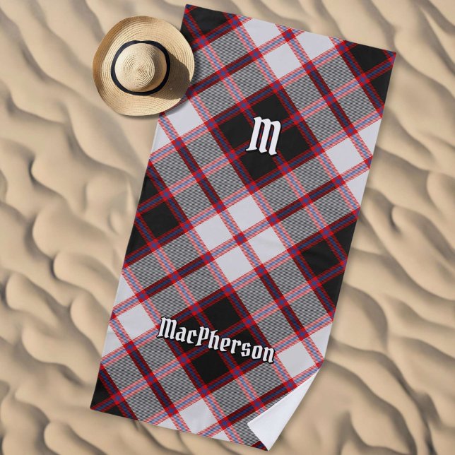 Clan MacPherson Hunting Tartan Beach Towel (Creator Uploaded)