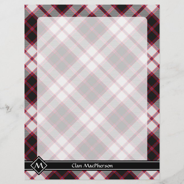 Clan MacPherson Hunting Tartan Flyer (Front)