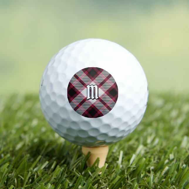 Clan MacPherson Hunting Tartan Golf Balls (Insitu Tee)