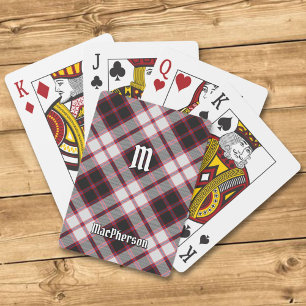 Clan MacPherson Hunting Tartan Playing Cards