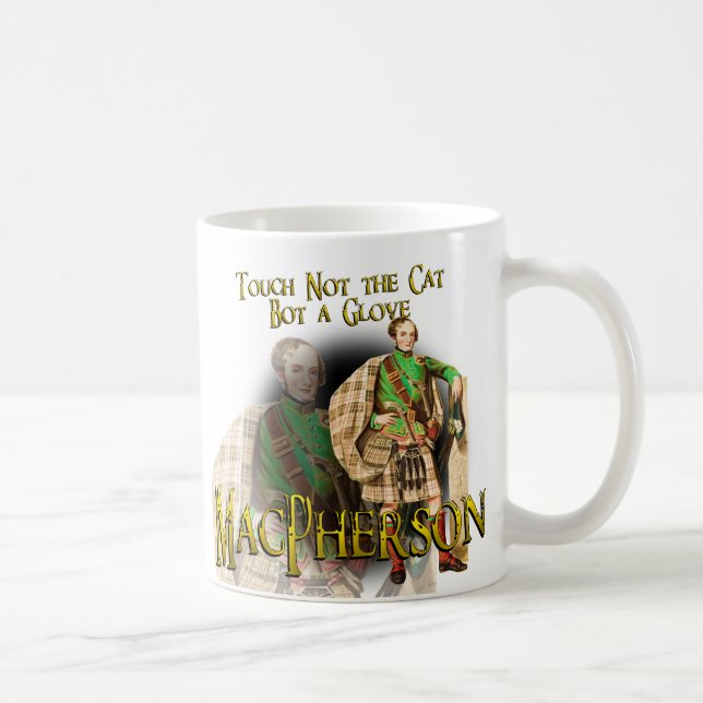 Clan MacPherson Old Scottish Mug (Right)