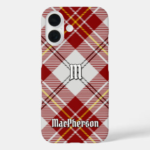 Clan MacPherson Red Dress Tartan iPhone 16 Case