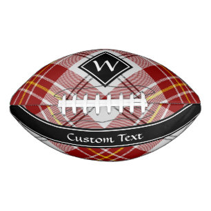 Clan MacPherson Red Dress Tartan Football