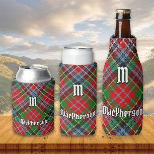 Clan MacPherson Tartan Can Cooler