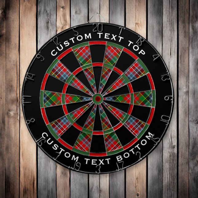 Clan MacPherson Tartan Dart Board (Creator Uploaded)