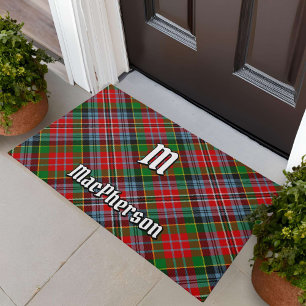 Clan MacPherson Tartan Doormat