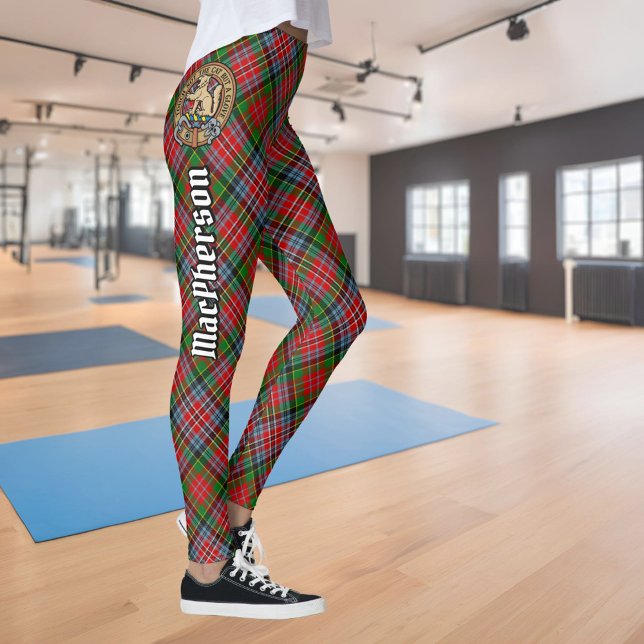 Clan MacPherson Tartan Leggings (Creator Uploaded)