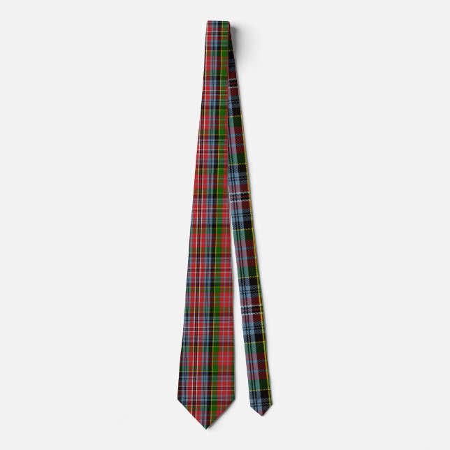Clan MacPherson Tartan Tie (Front)