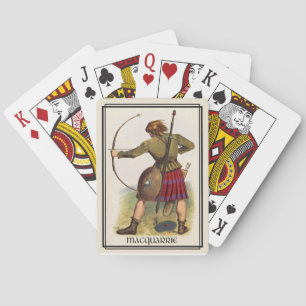 Clan MacQuarrie Classic Scotland Bicycle Deck Playing Cards