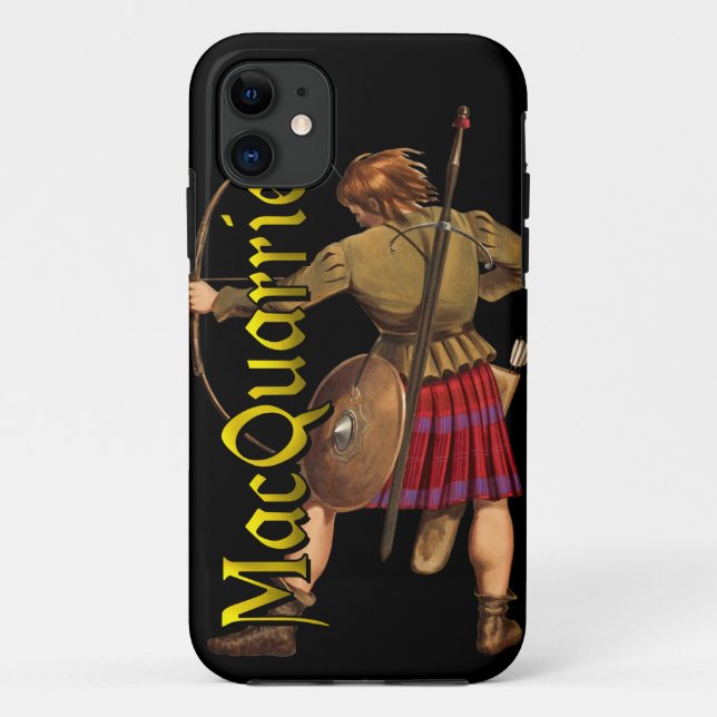 Clan MacQuarrie Old Scotland Case (Back)