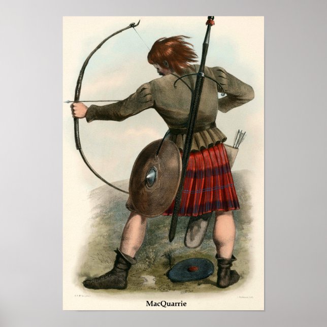 Clan MacQuarrie Poster (Front)
